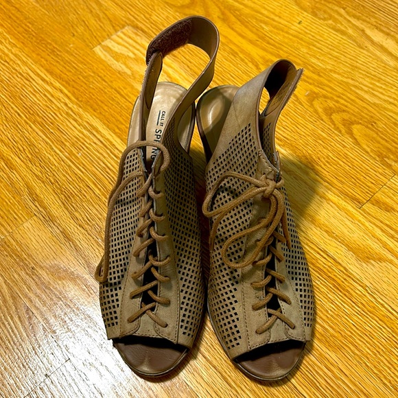 Call It Spring Platform Block Heeled Sandals - Picture 1 of 7